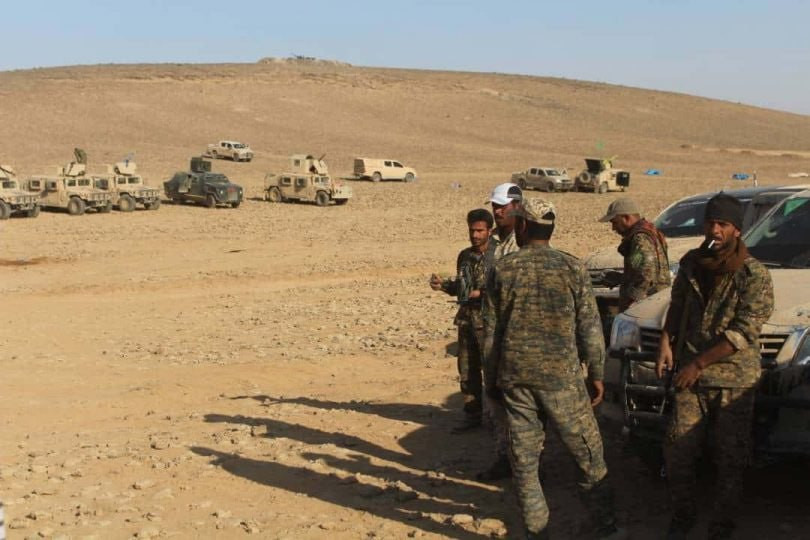 "قسد" تدفع بتعزيزات عسكرية إلى...