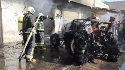 جريح مدني بقصف صاروخي للنظام غ...