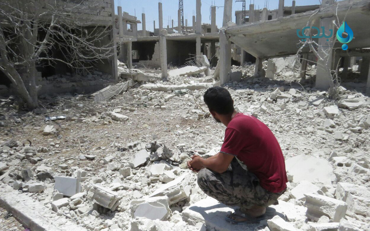 "محلي درعا": المدينة مدمرة ولا...