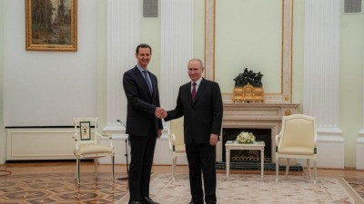 وحيدا دون مرافقة.. بوتين يستقبل بشار الأسد في موسكو 