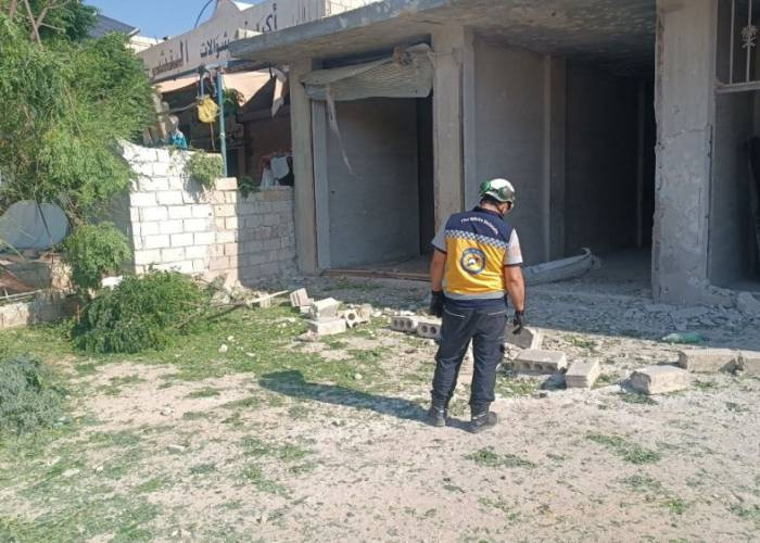 قوات النظام تعاود قصف إدلب 