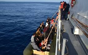خفر السواحل التركيي نقذ 59 مهاجرًا غير نظاميين في بحر إيجة
