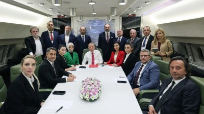 أردوغان يحذر إسرائيل من احتلال...