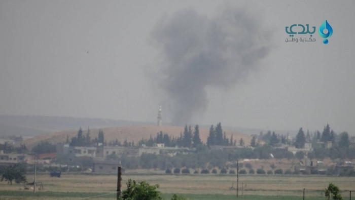 شهيدان وخروج مشفى من الخدمة في...