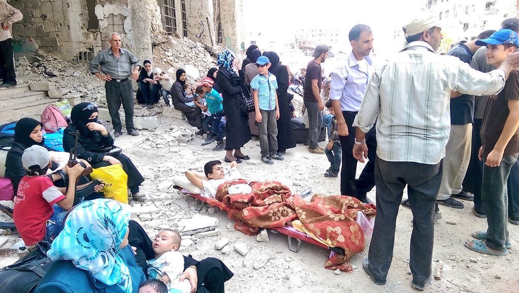 اتفاق داريا يدخل حيز التنفيذ و...