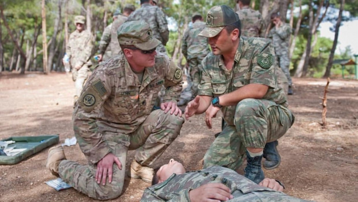 تدريبات تركية أمريكية للقيام ب...