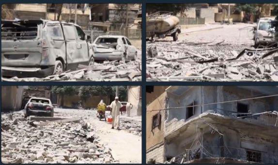 شهداء وجرحى بقصف جوي ومدفعي عل...