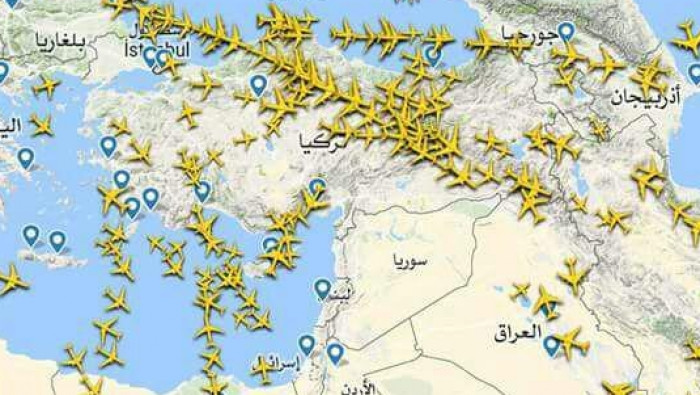 شركات طيران تغير مسار رحلاتها...