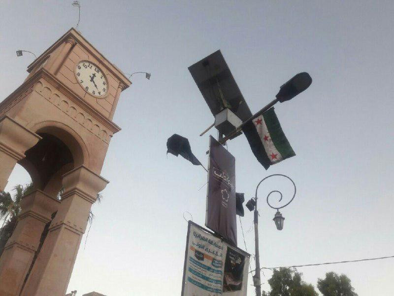 بسبب علم الثورة.. تجدد الاشتبا...