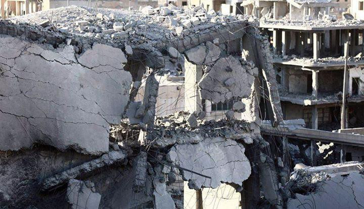 تسعة شهداء بقصف التحالف الدولي على الرقة