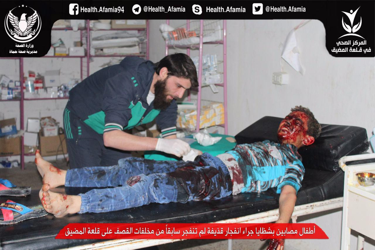 قنبلة من مخلفات القصف تودي بحي...