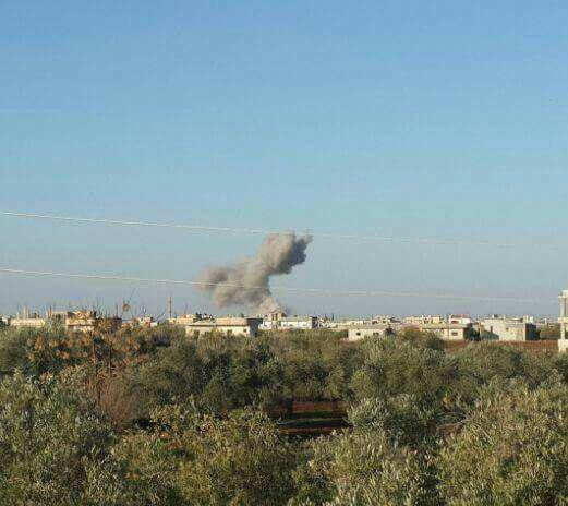 شهداء وجرحى بقصف روسي على بلدا...