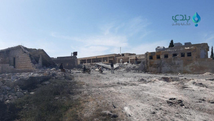 طائرات روسيا تدمر مدرسة بريف إ...