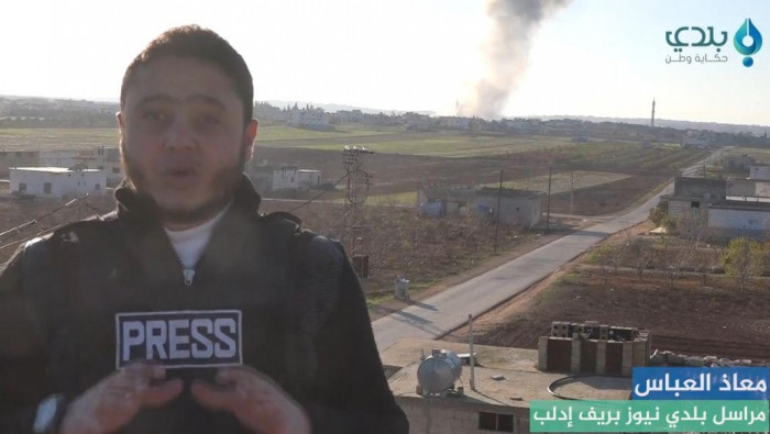 بالفيديو.. أثناء تغطية بلدي ني...