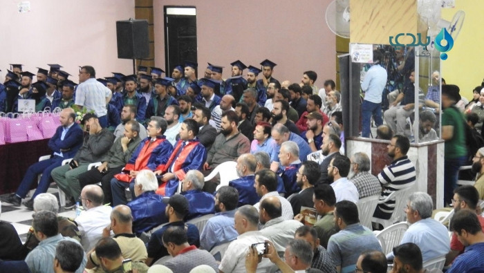 حفل تخريج دفعة من طلاب جامعة ح...