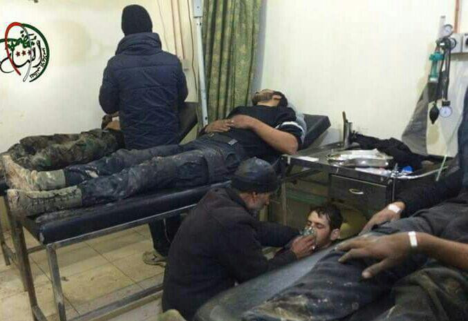 الأسد يخنق معضمية الشام بغاز ا...