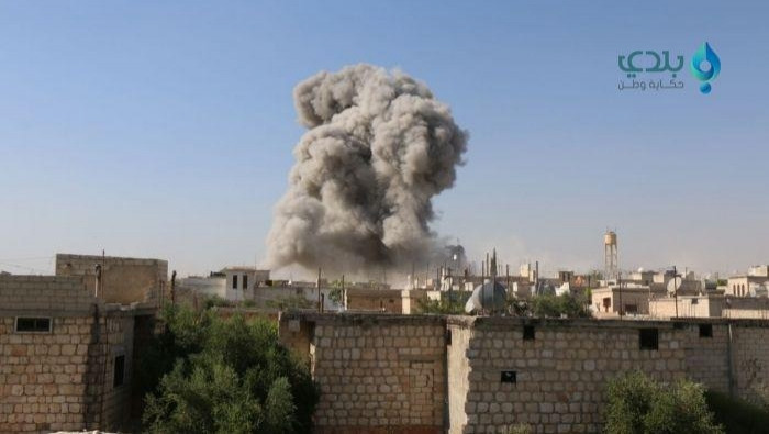 جرحى مدنيون بقصف جوي على جنوب...