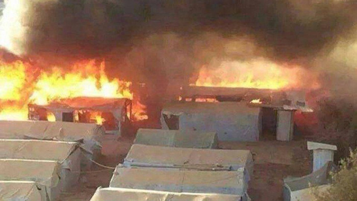 وفاة ثلاثة أطفال حرقاً في مخيم...