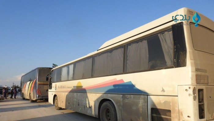 بدء خروج قوافل التهجير من الرح...