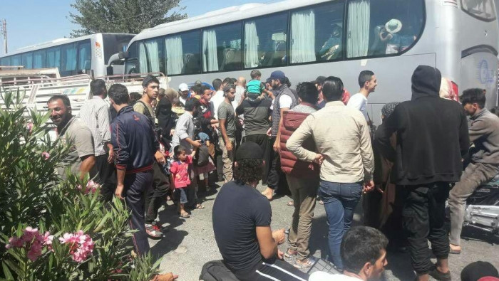 الدفعة الثامنة من مهجري الجنوب...