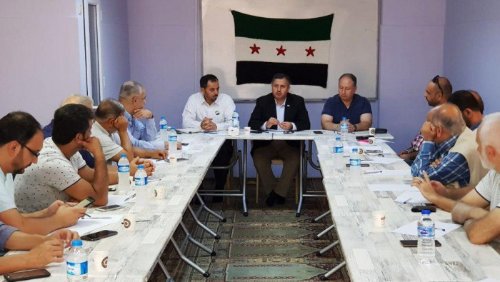 مكتب الجاليات بالائتلاف يجتمع...