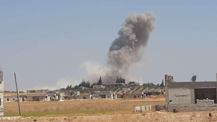 جرحى مدنيون بقصف للنظام جنوب ح...