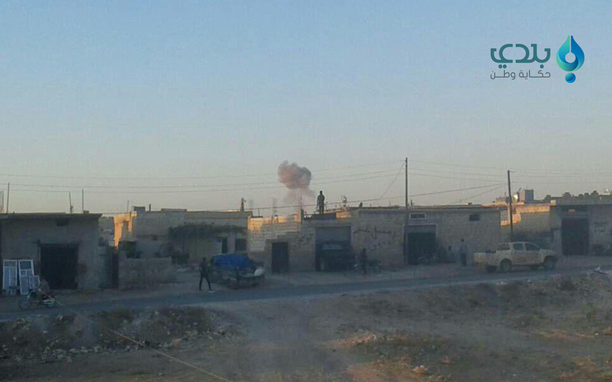 طائرات روسيا تقصف إدلب والنظام...