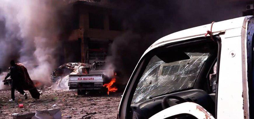 قصف جوي ومدفعي للتحالف الدولي...