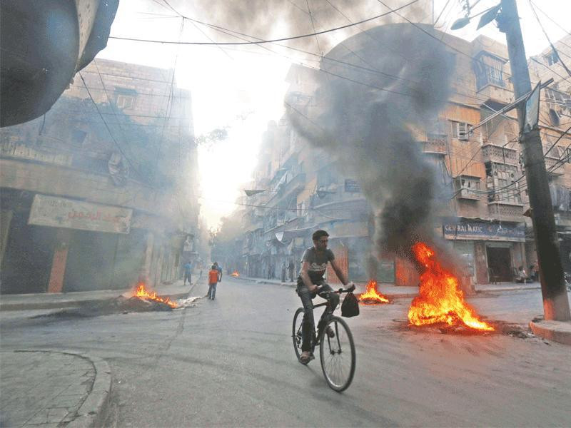 سكان حلب يستبدلون سياراتهم بال...