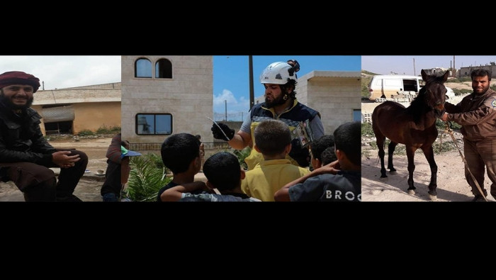 ثلاثة شهداء من الدفاع المدني ب...