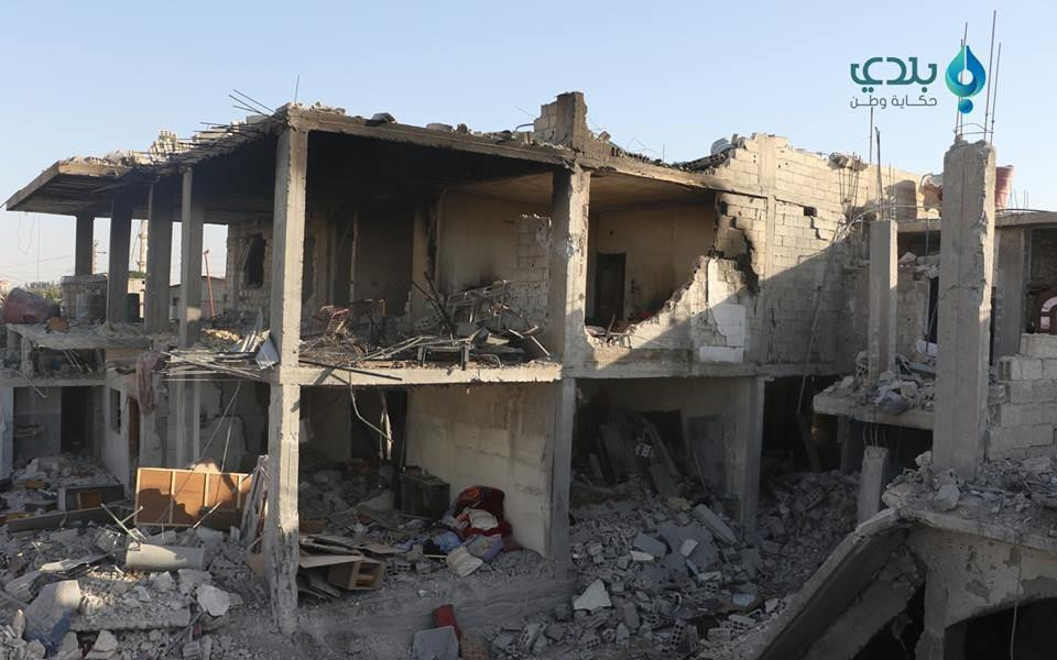 النظام يكثّف غاراته على ميدعا...