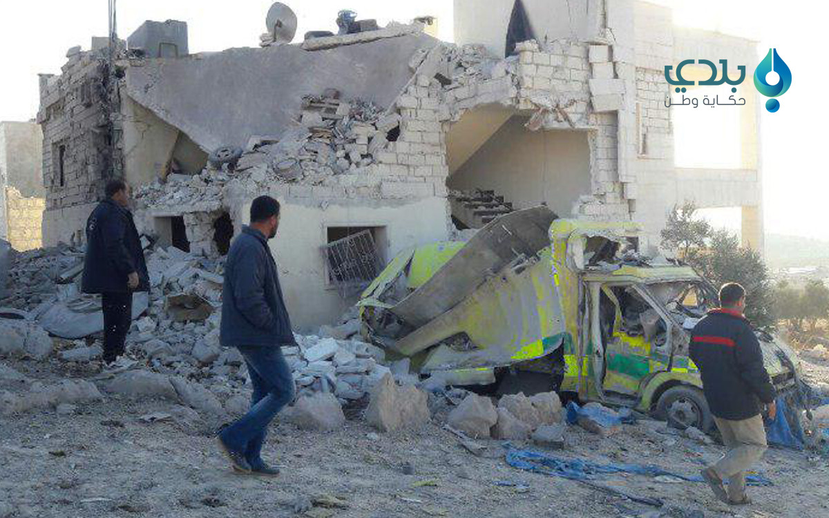 الطيران الروسي يقصف مشفى للتول...