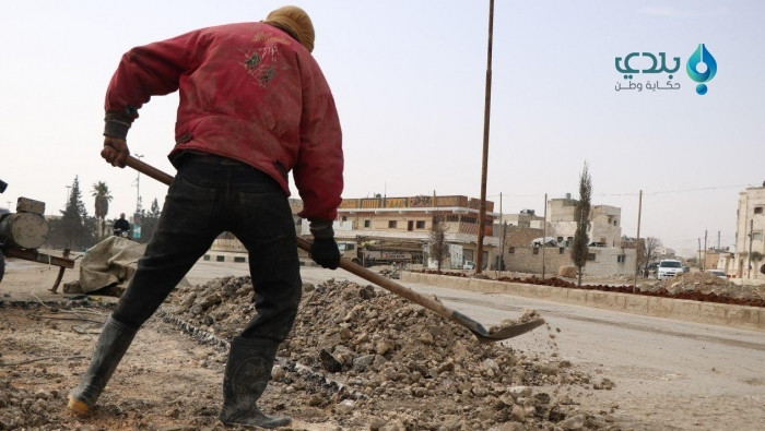 محلي الباب بريف حلب يطلق حملة...