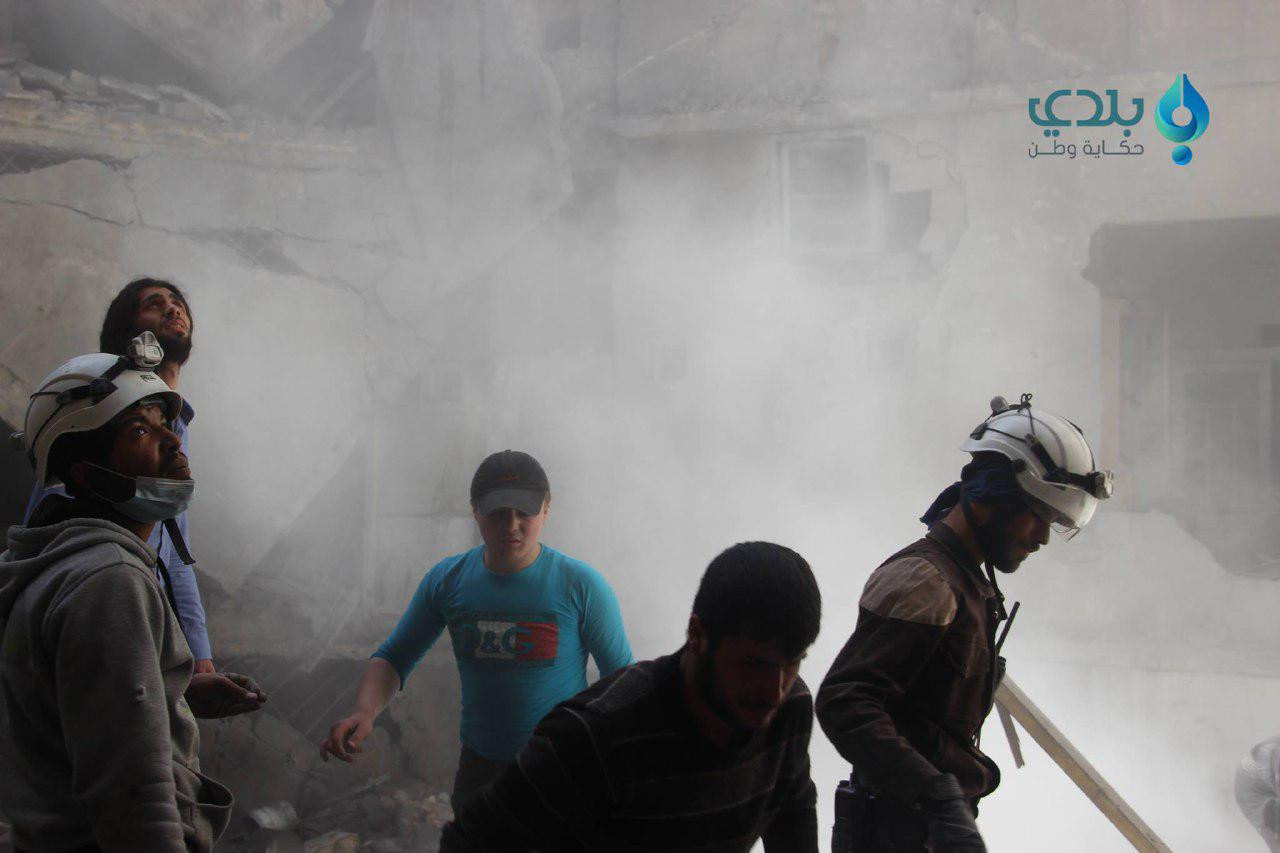 حلب تُباد على مرأى العالم