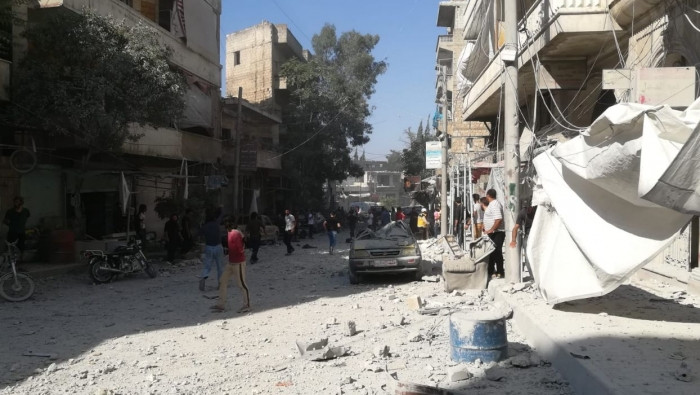 13 شهيداً بقصف روسي على حاس بر...