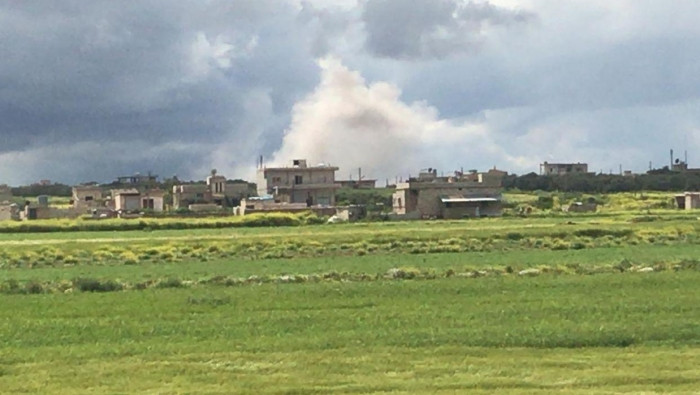 إعلان قرية "أبو حبة" بإدلب منك...