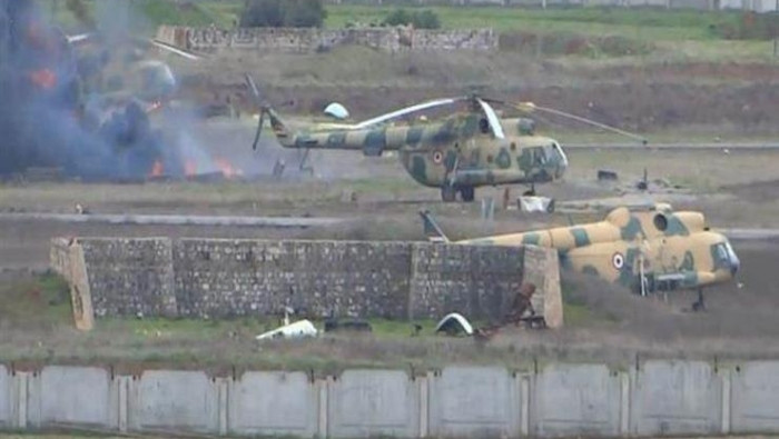 إعلام النظام: مطار حماة تعرض ل...