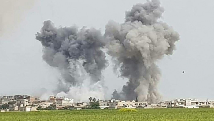 شهيدان وجرحى بقصف للنظام على ر...