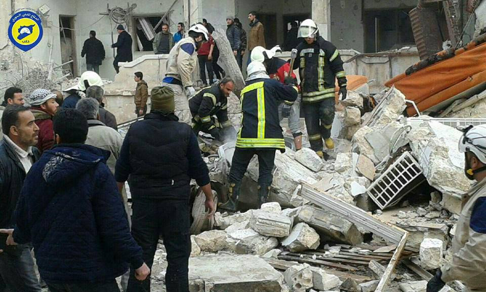 الروس يواصلون ارتكاب المجازر ش...