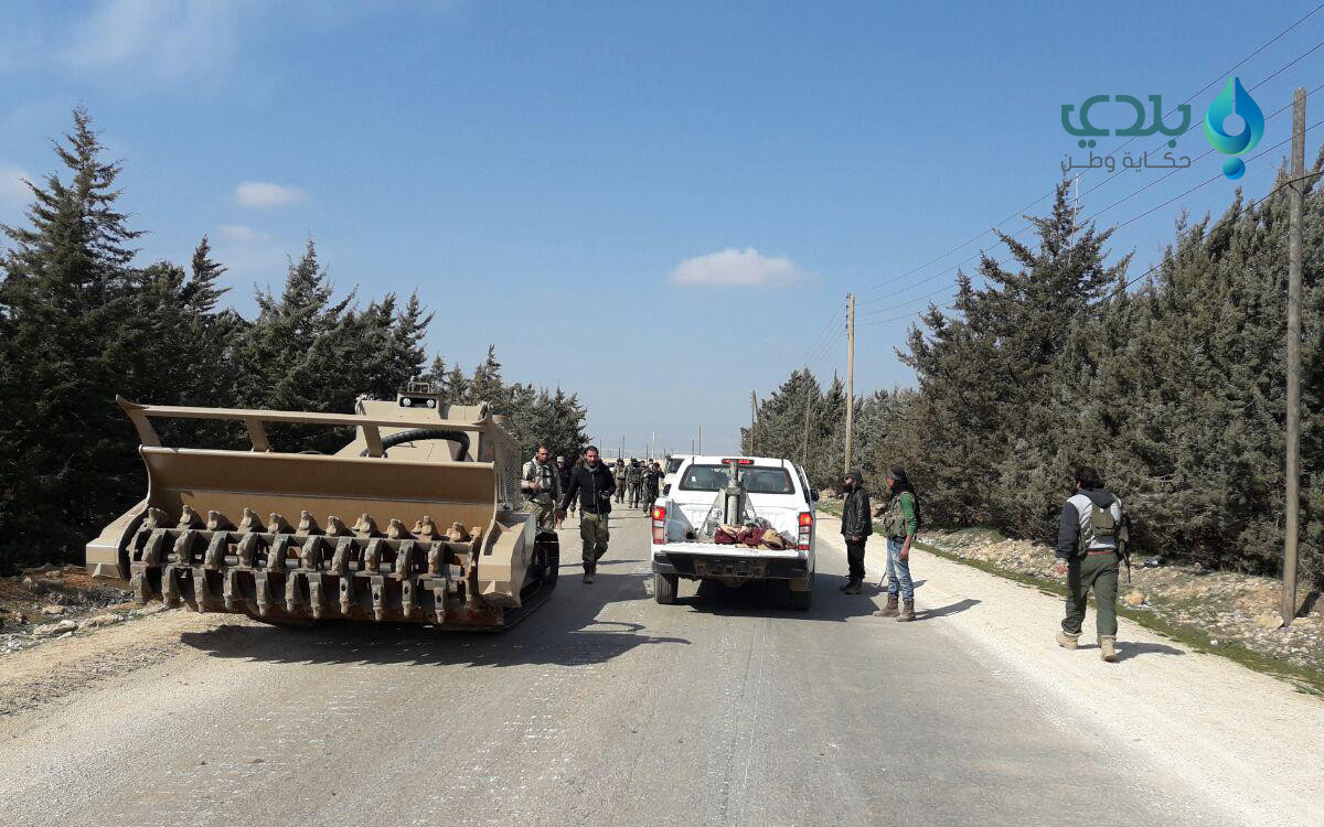 "درع الفرات" تتقدم في الباب وا...