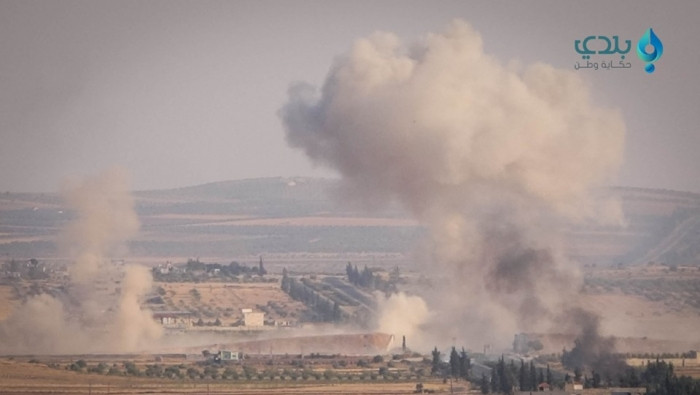 النظام يستمر بخرق الهدنة الروس...