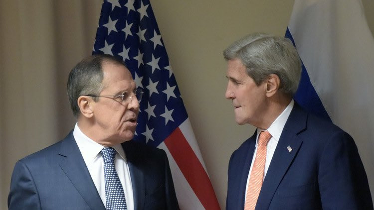 كيري ولافروف في جنيف لبحث خطة...