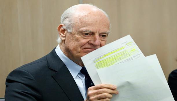 دي ميستورا يطالب المعارضة السو...