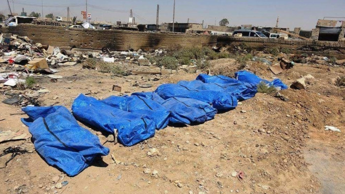 انتشال 9 جثث من حي التوسعية في...