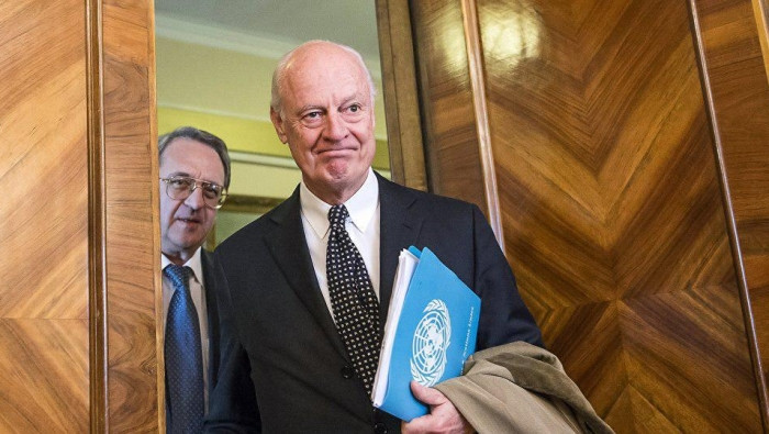 ديمستورا متنقلا بين الدول الضا...