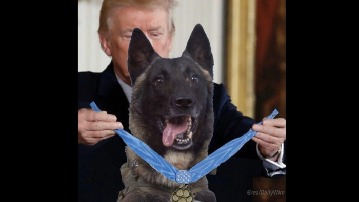 ترامب ينشر صورة مركّبة لتكريمه...