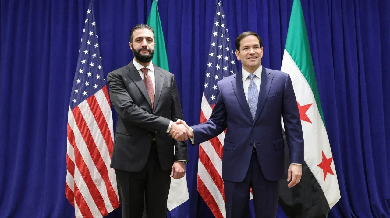 "الشرع" يجتمع بوزير الخارجية ا...