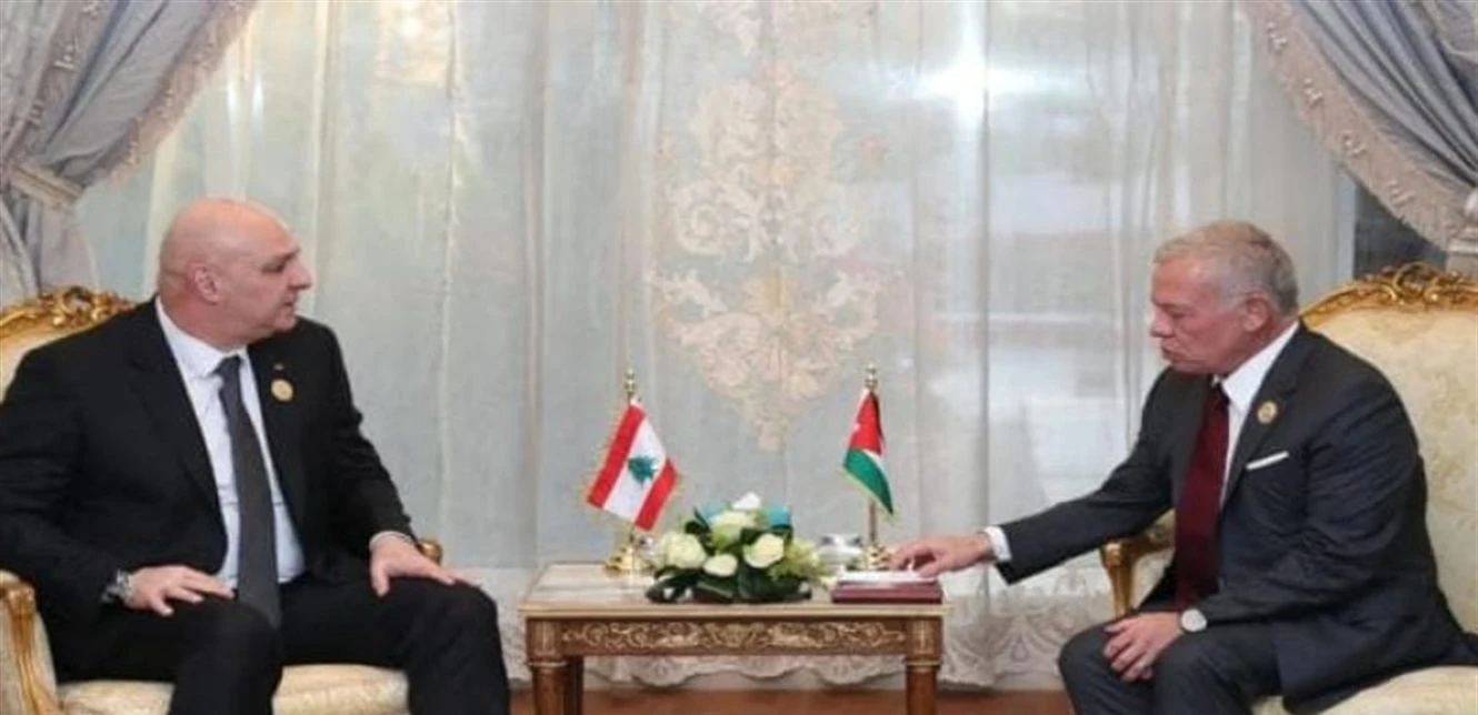 الملك عبد الله والرئيس عون: اس...