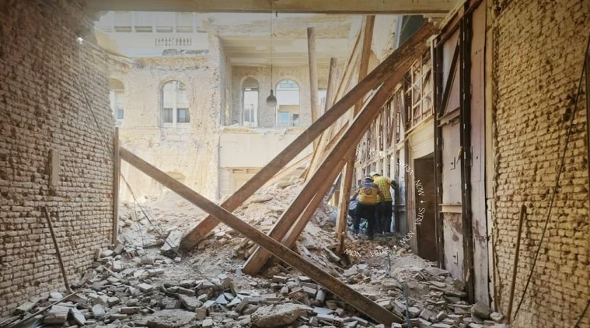 محافظة دمشق توضح ملابسات انهيا...