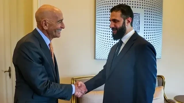 "الشرع" يبحث في دمشق مع المبعو...